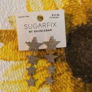 NWT Sugarfix Star Earrings